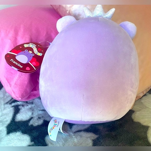 Squishmallows Francine the Purple Frog 8in Plush Limited Edition - Picture 5 of 15